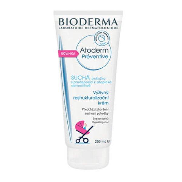 Bioderma Tápláló szerkezetátalakító krém
száraz bőrre Atoderm (Atoderm Préventive) 200 ml