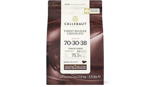 Callebaut Étcsokoládé pasztilla (korong) 2,5 kg