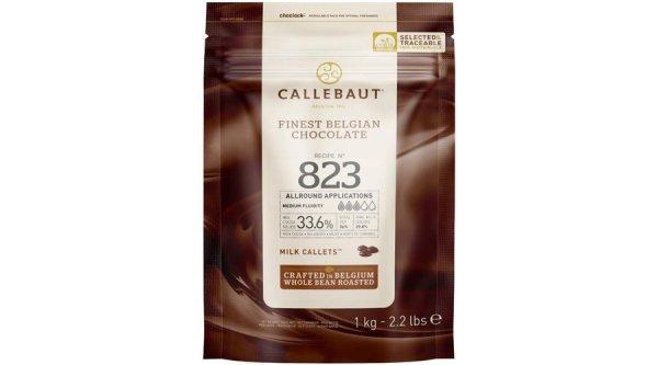Tejcsokoládé pasztilla (korong) 2,5 kg Callebaut 823