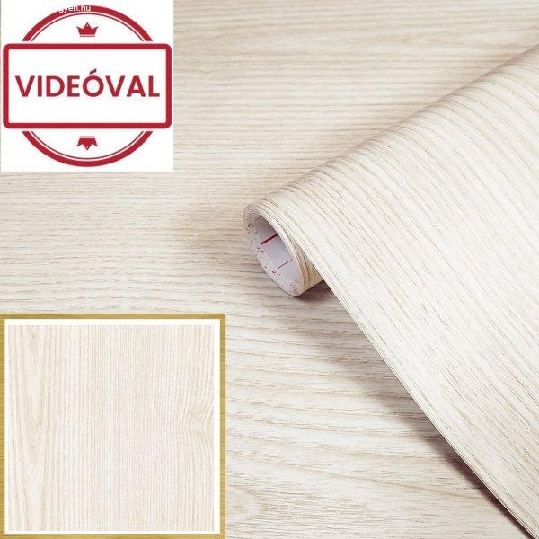 Faerezetű, fehér kőris öntapadós fólia Weisseche 200-8054