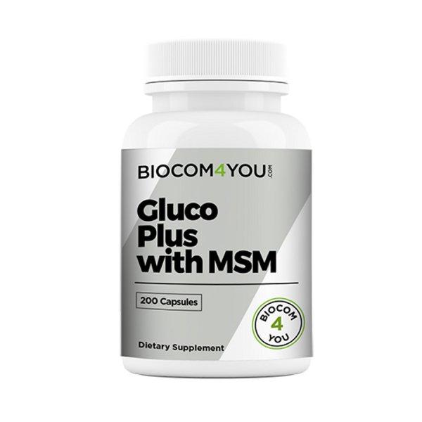Gluco Plus with MSM kapszula 200 db - Biocom