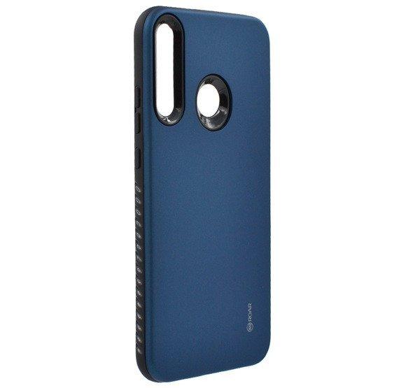 ROAR RICO ARMOR szilikon telefonvédő (közepesen ütésálló, műanyag
hátlap, matt) SÖTÉTKÉK Huawei P40 Lite E / Y7p