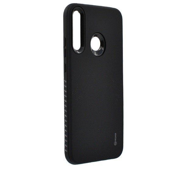 ROAR RICO ARMOR szilikon telefonvédő (közepesen ütésálló, műanyag
hátlap, matt) FEKETE Huawei P40 Lite E / Y7p