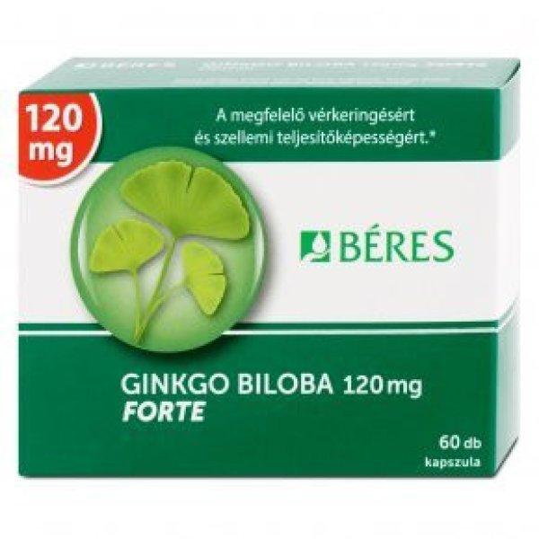 Béres Ginkgo Biloba 120 Mg Kapszula 60db