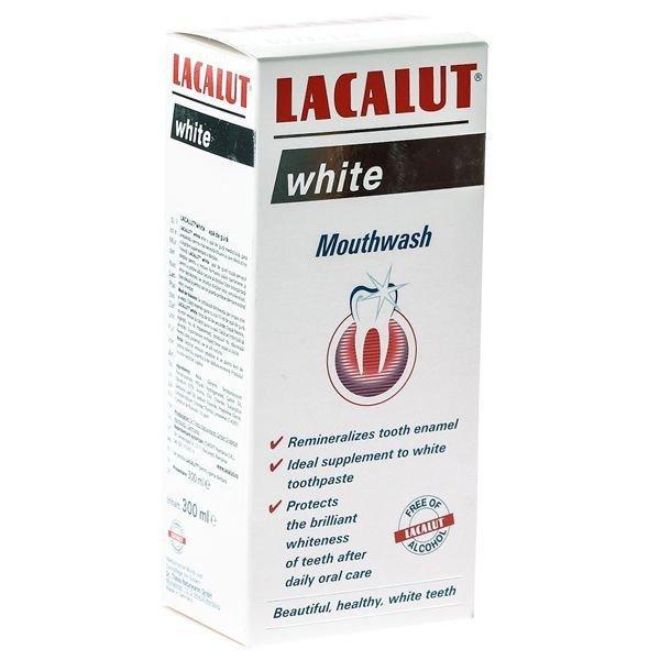 LACALUT SZÁJVÍZ WHITE 300ML