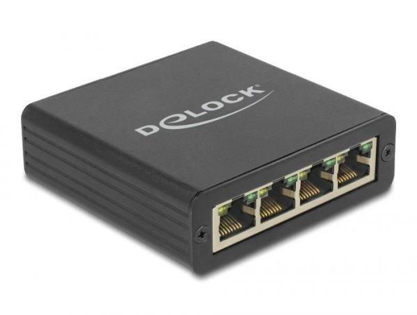 DeLock Adapter USB 5 Gbps to 4 x Gigabit LAN