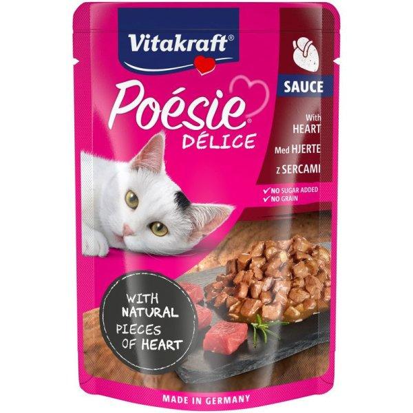 Vitakraft Poésie Delice Macska Alutasak Szív 85g