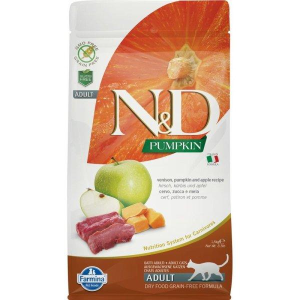 N & D Cat Grain Free Pumpkin vadhús 1,5kg