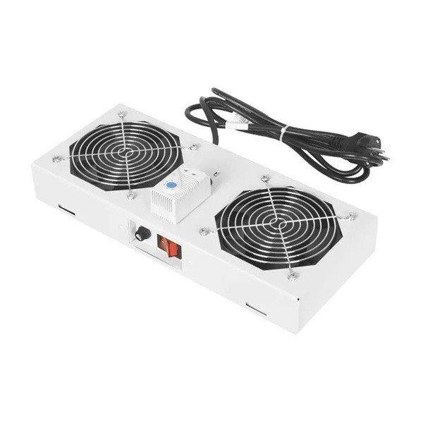 Legrand EC2VW 2 ventilátoros tetőventilátor és termosztát készlet Evoline
fali szekrényhez