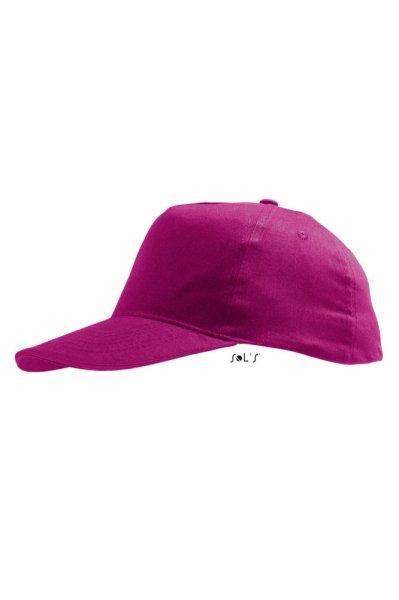 Gyerek SUNNY KIDS tépőzáras baseball sapka, 5 paneles, SOL'S SO88111,
Fuchsia-U