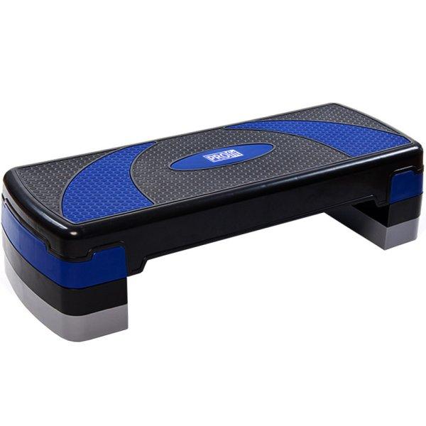 Step pad állítható 78x29x10/15/20 cm PRO-Fit Super Plus kék-fekete