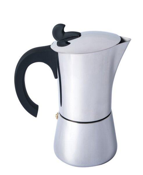 BasicNature rozsdamentes acél eszpresszó kávéfőző 6 csészére