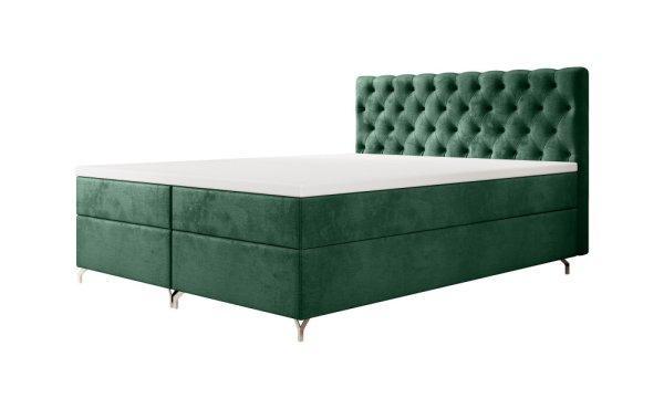 Chester Boxspring ágy matraccal 160x200 (Bonell) Zöld