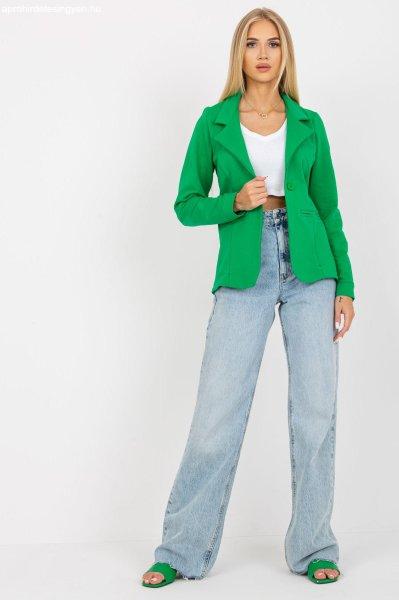 Pamut kabát gombos záródású modell 03412 zöld