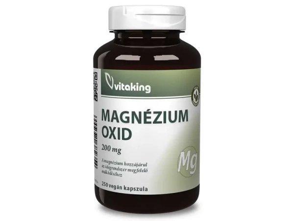 Vitaking magnesium oxid kapszula 250 db