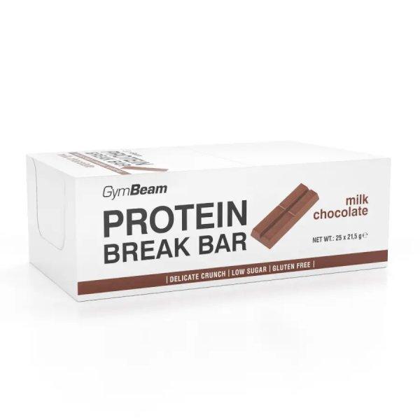 GymBeam Break Bar fehérjeszelet 1 karton (21,5gx25db)