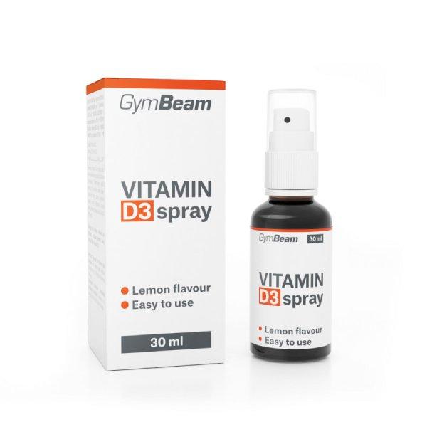 GymBeam D3-vitamin spray 30ml citrom