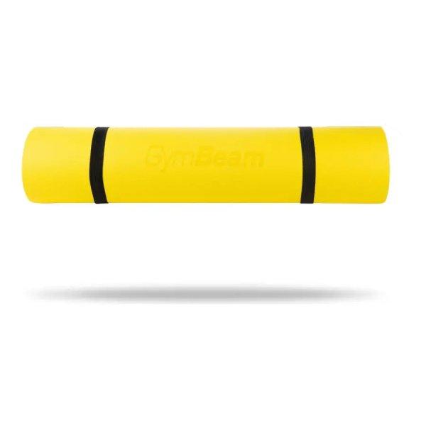 GymBeam Dual jógaszőnyeg szürke/sárga