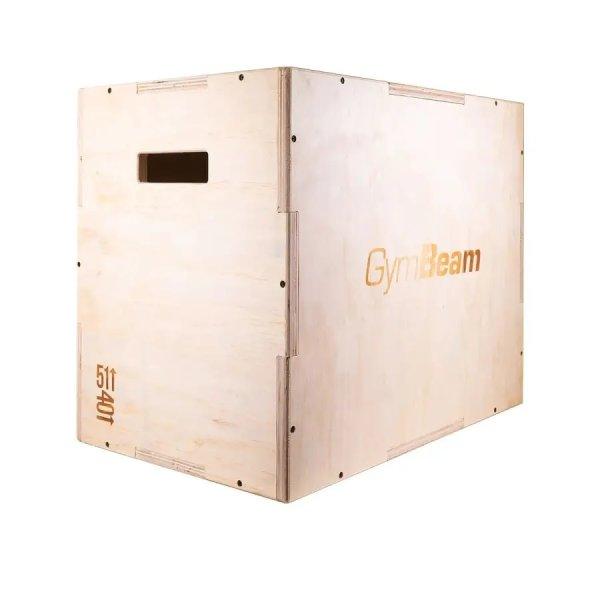 GymBeam PlyoBox Wood Plyometric Doboz