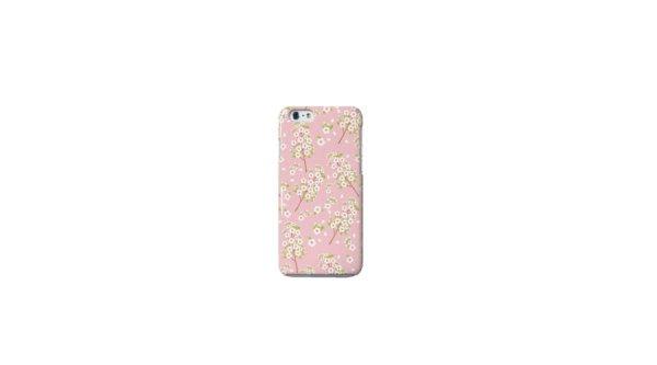 BlackBird BH949 Apple iPhone 7/8 Szilikon Tok - Mintás: Pink Flower Glow