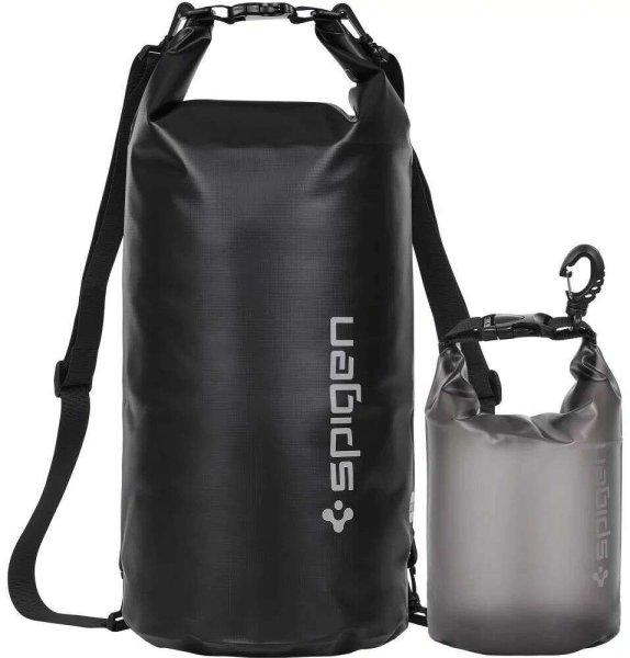 Spigen Aqua Shield WaterProof Dry Bag 20L + 2L A630 Fekete AMP04534