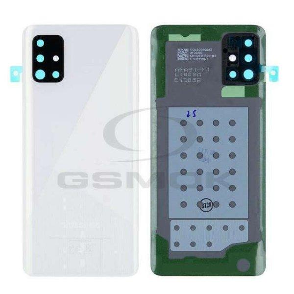 Akkumulátor ház Samsung A515 Galaxy A51 fehér GH82-21653A Eredeti
szervizcsomag