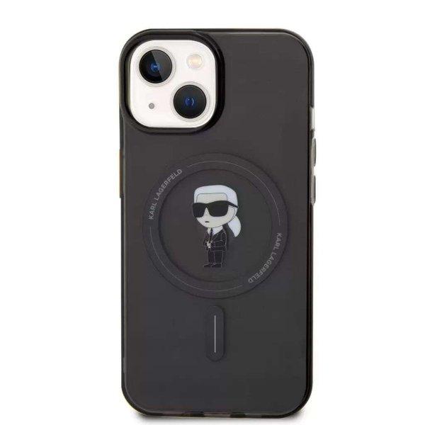 Karl Lagerfeld Apple iPhone 15 tok fekete (KLHMP15SHFCKNOK) (KLHMP15SHFCKNOK)