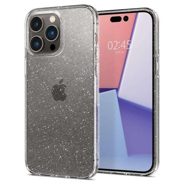 Apple iPhone 14 Pro, Szilikon tok, Spigen Liquid Crystal Glitter, átlátszó
(8809811864519)