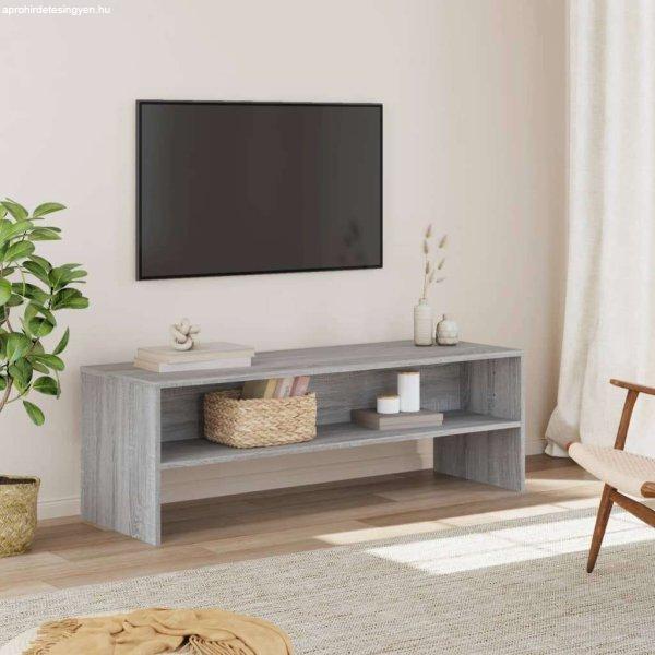 vidaXL szürke sonoma színű szerelt fa TV-szekrény 120 x 40 x 40 cm