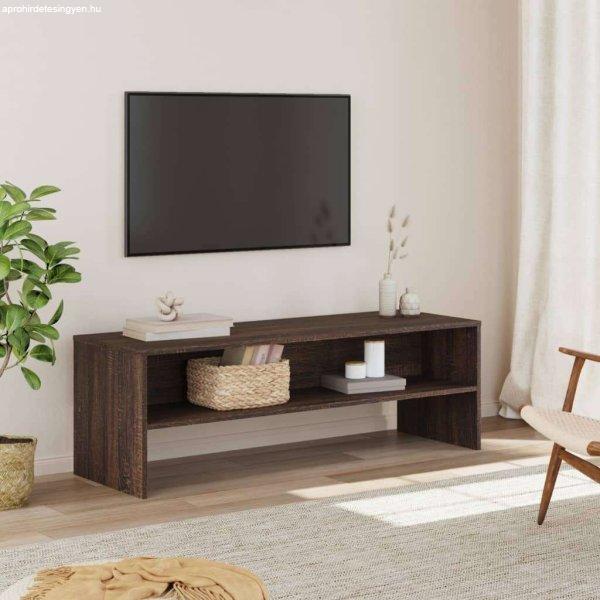 vidaXL barna tölgy színű szerelt fa TV-szekrény 120 x 40 x 40 cm