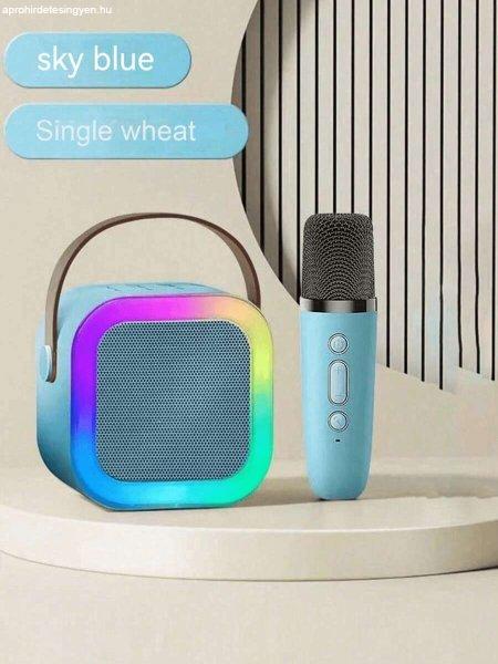 Hangszóró intelligens karaoke mikrofonnal gyerekeknek, vezeték nélküli
hangszóró, kék ABYZ®™