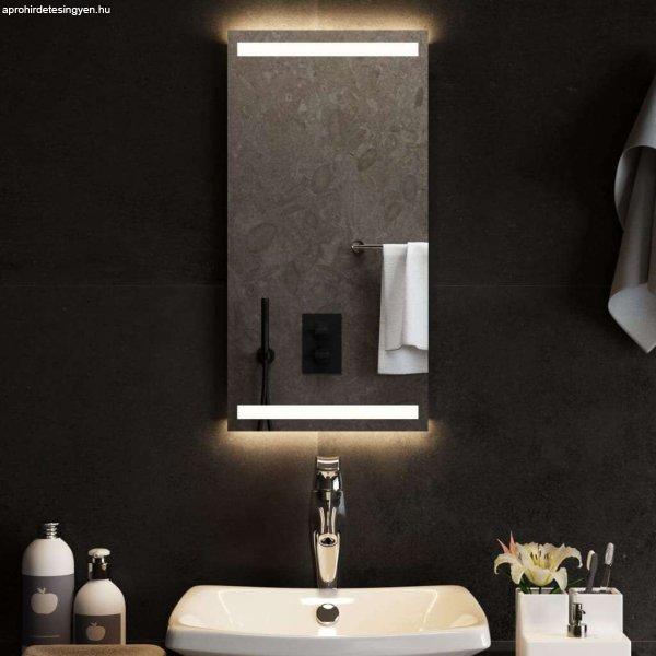 vidaXL LED-es fürdőszobatükör 30x60 cm