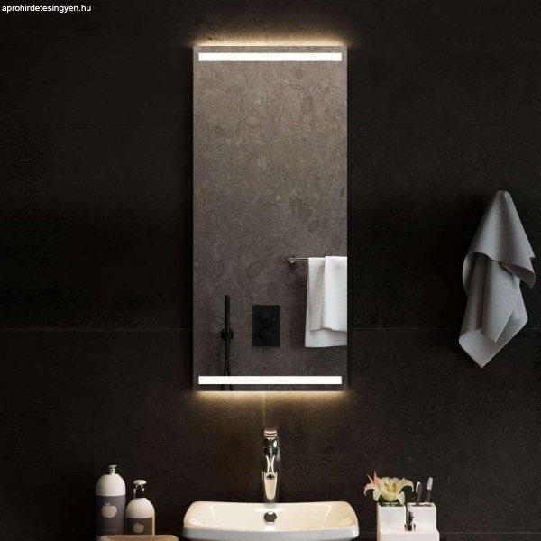 vidaXL LED-es fürdőszobatükör 40x90 cm
