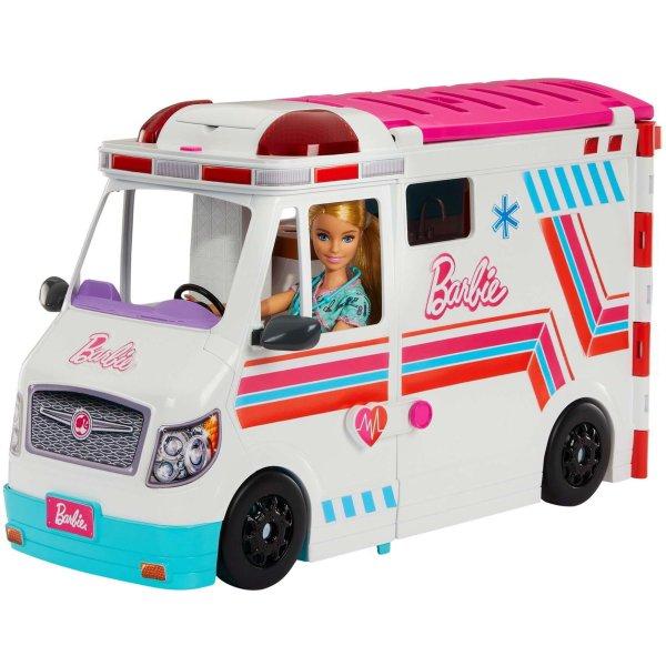 Mattel Barbie 2 az 1-ben mentőautó készlet - Színes