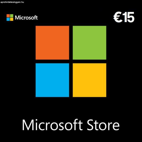 Microsoft 15 EUR (Digitális kulcs - PC)