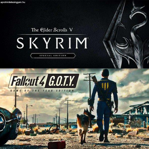 The Elder Scrolls V: Skyrim Special Edition + Fallout 4 G.O.T.Y. (Digitális
kulcs - PC)