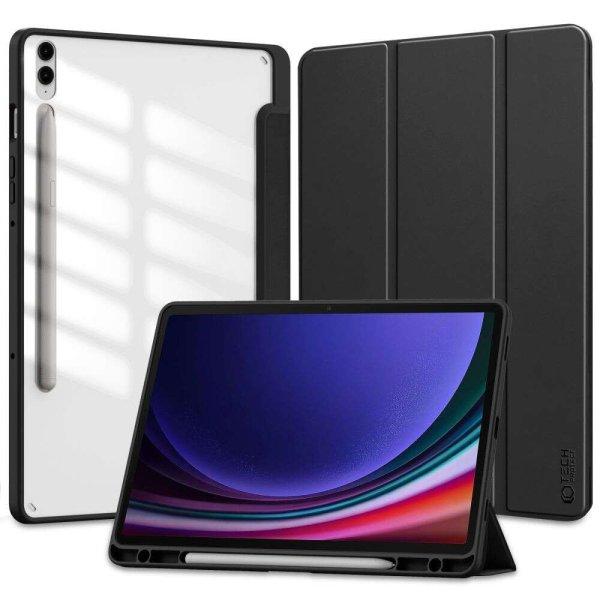 Samsung Galaxy Tab S9 FE Plus (12.4) SM-X610 / X616B, mappa tok, közepesen
ütésálló, érintőceruza tartóval, átlátszó hátlap, Trifold, TP SC Pen
Hybrid, fekete (9319456606300)