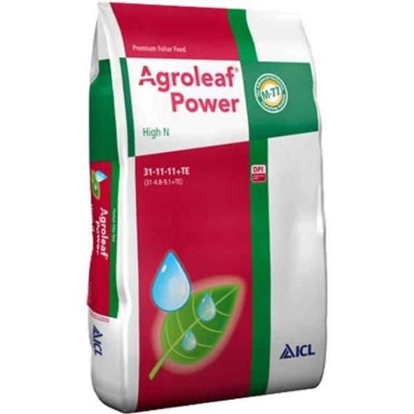 Agroleaf Power High N lombtrágya  31-11-11+TE 15kg 66ks/pal.