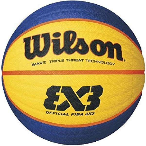 Wilson Official Fiba Game Basketball 3 X 3 kosárlabda Kék/Sárga 6
