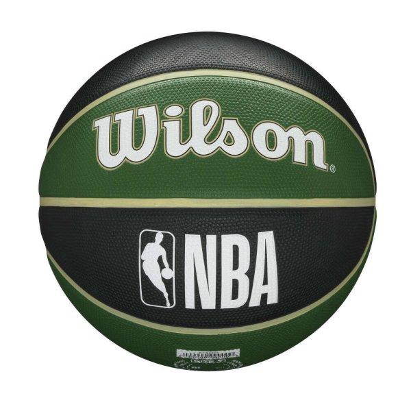 WILSON NBA TEAM TRIBUTE MILWAUKEE BUCKS BASKETBALL 7 kosárlabda Fekete/Zöld 7