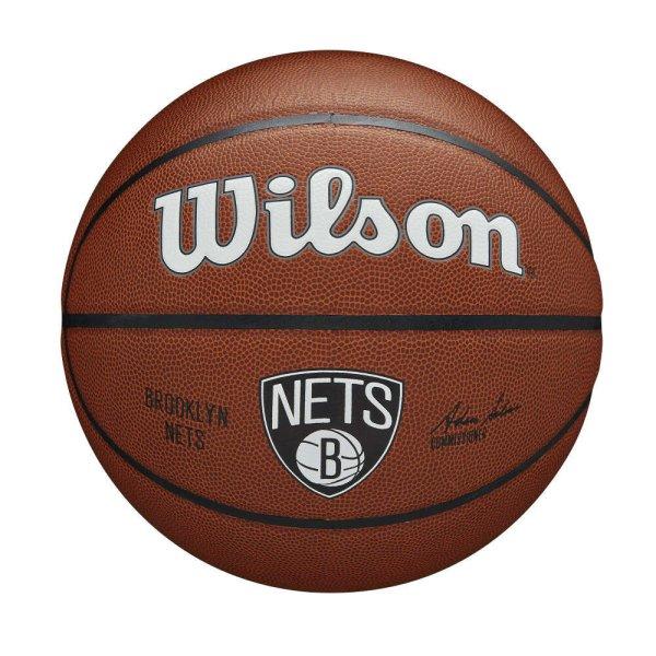 WILSON NBA TEAM COMPOSITE BROOKLYN NETS BASKETBALL 7 kosárlabda Barna 7