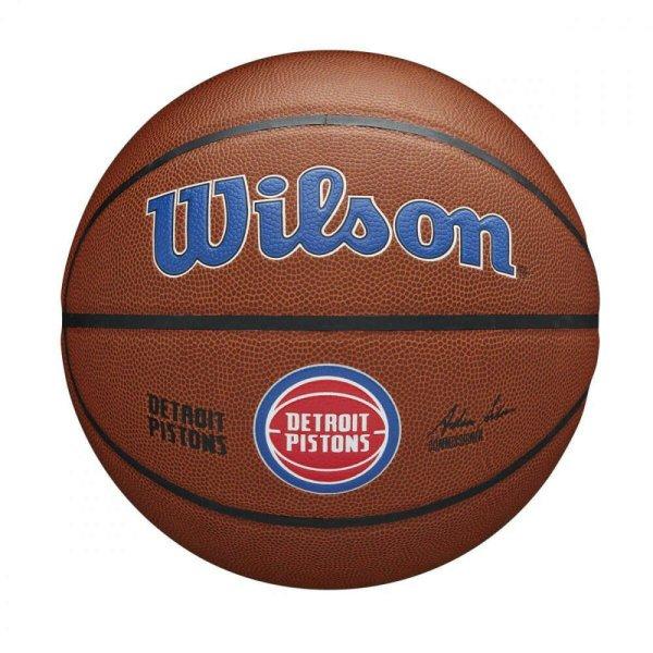 WILSON NBA TEAM ALLIANCE BSKT DETROIT PISTONS kosárlabda Barna 7