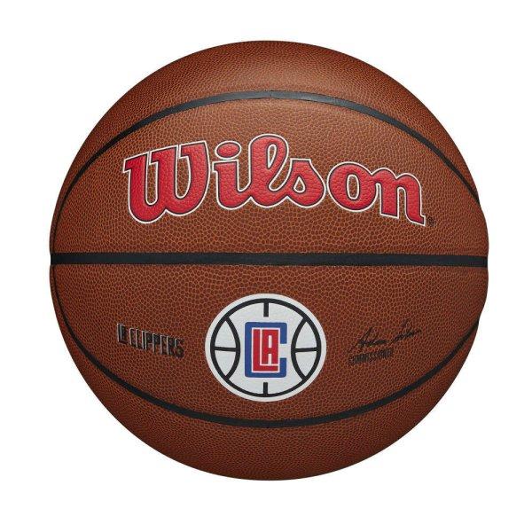 WILSON NBA TEAM COMPOSITE LOS ANGELES CLIPPERS BASKETBALL kosárlabda Barna 7