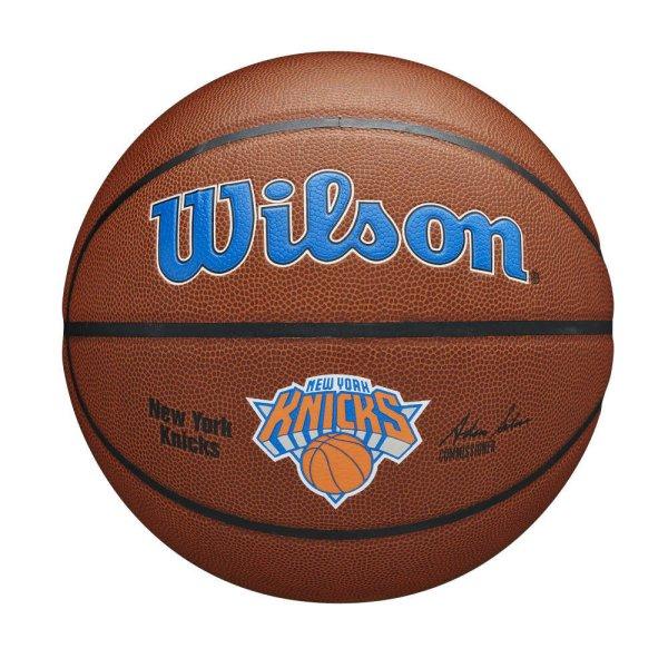 WILSON NBA TEAM COMPOSITE NEW YORK KNICKS BASKETBALL 7 kosárlabda Barna 7