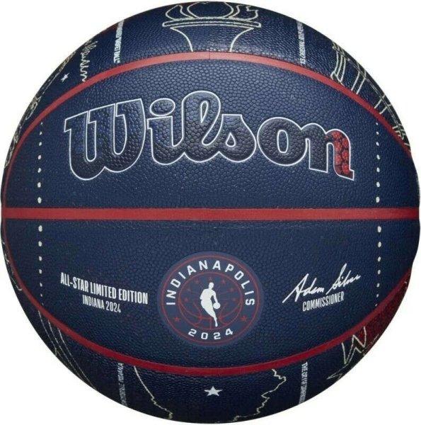 WILSON 2024 NBA ALL STAR COLLECTOR BSKT kosárlabda Kék 7