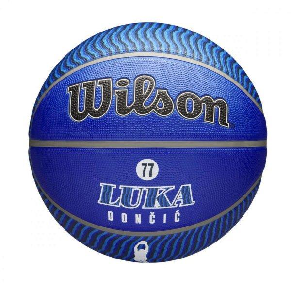 WILSON NBA PLAYER ICON OUTDOOR BSKT LUKA DONCIC kosárlabda Kék 7