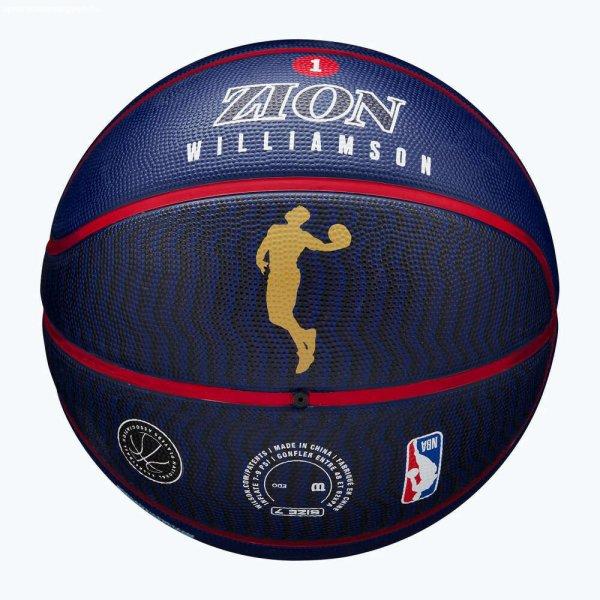 WILSON NBA PLAYER ICON OUTDOOR BSKT ZION kosárlabda Kék 7