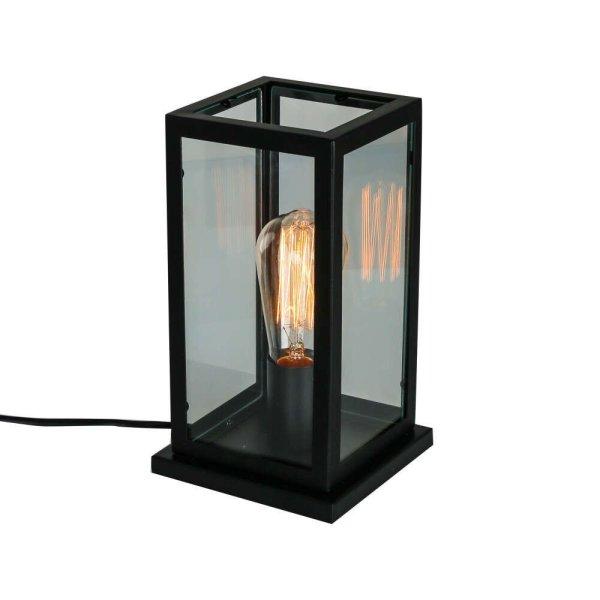Italux Laverno fekete asztali lámpa