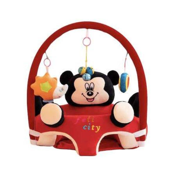 Plusz fotel tevékenységekkel rendelkező babáknak, Mickey Mouse ABYZ