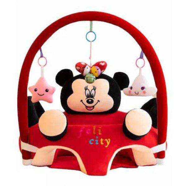 Plusz fotel csecsemőknek tevékenységekkel, Minnie Mouse ABYZ